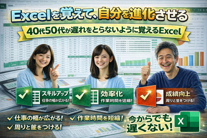 40代50代EXCELパソコン教室姫路